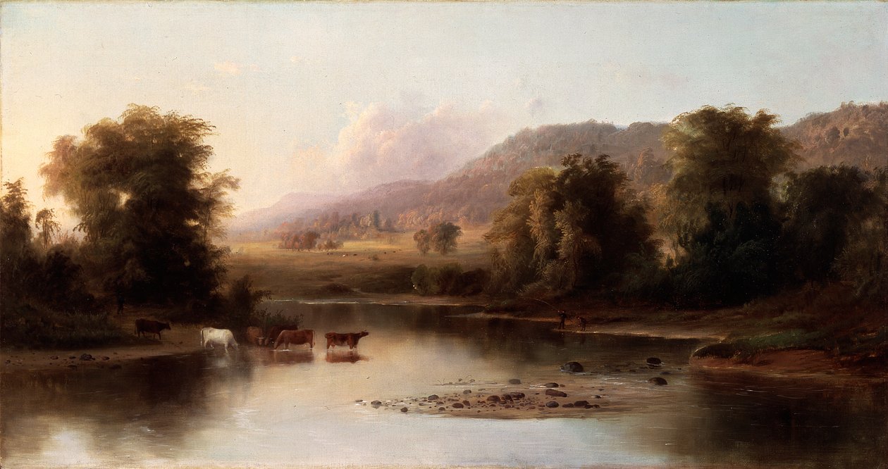 Vue de la rivière Sainte-Anne - Robert Seldon Duncanson