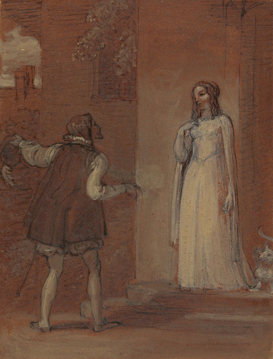 Anne Page et Slender - Robert Smirke