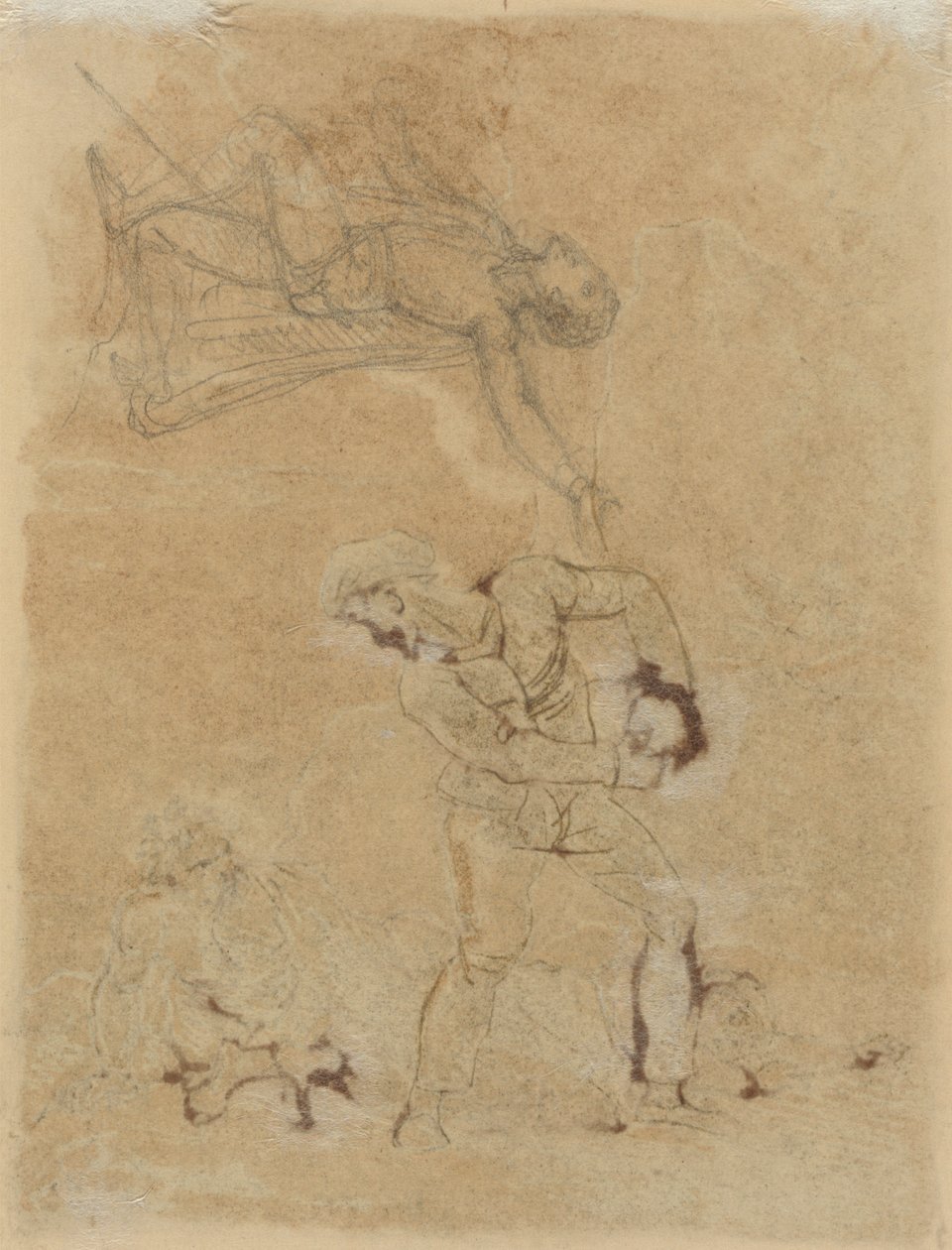 Stephano et Trinculo avec Caliban - Robert Smirke