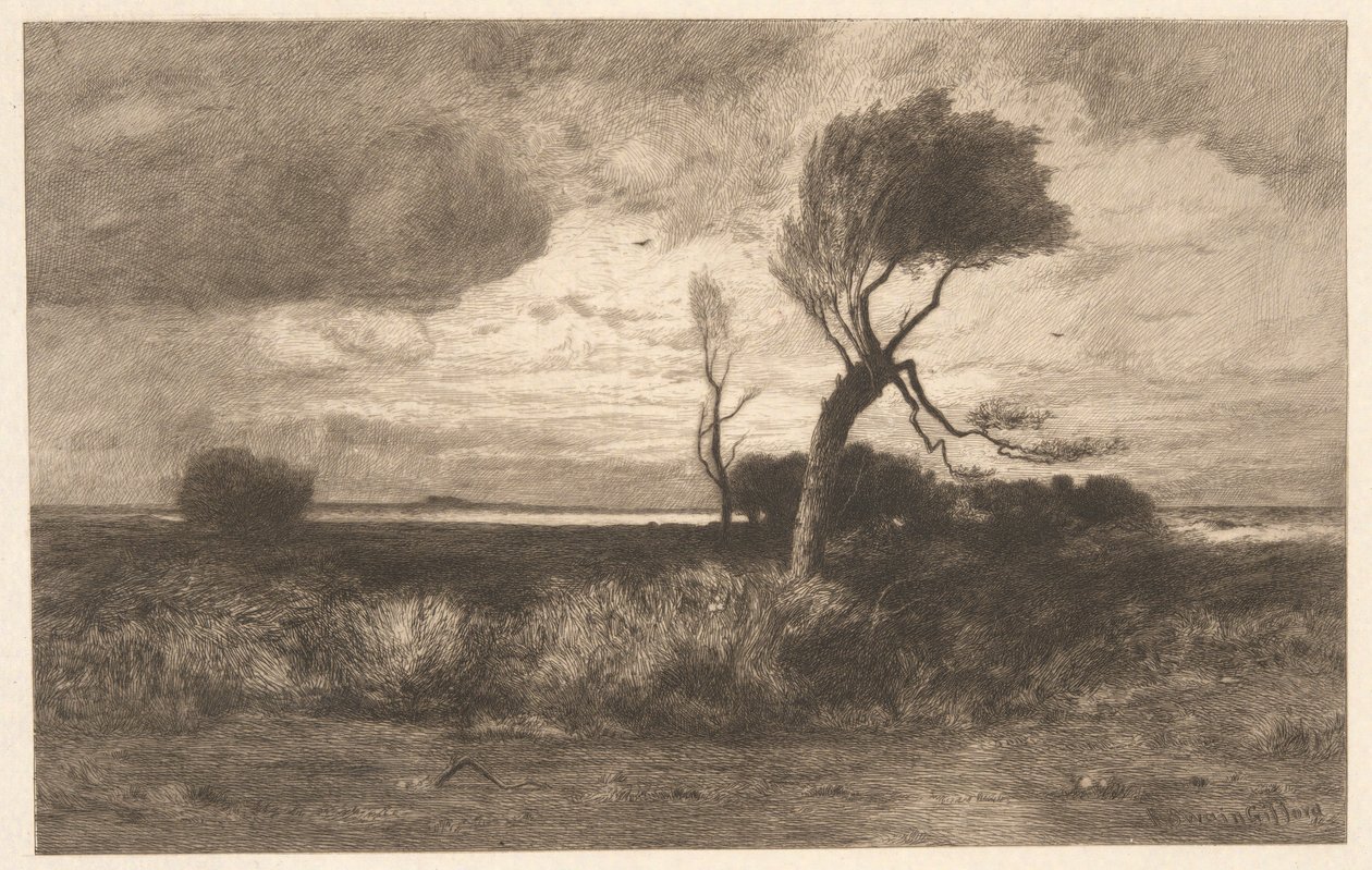 Près de la côte - Robert Swain Gifford