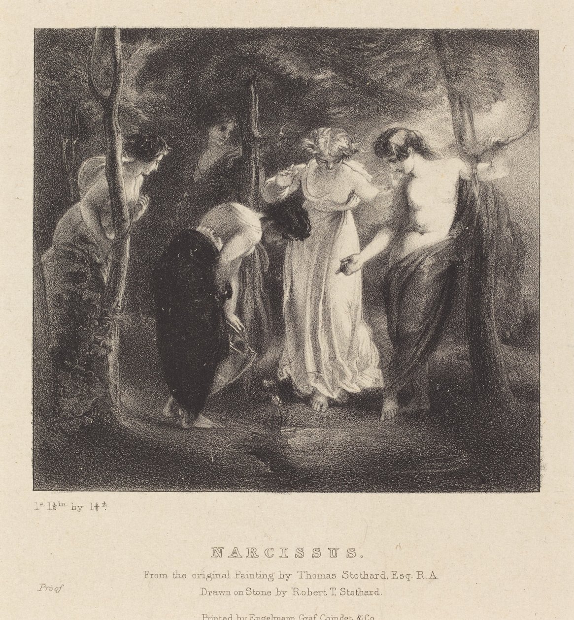 Narcisse - Robert T. Stothard after Thomas Stothard