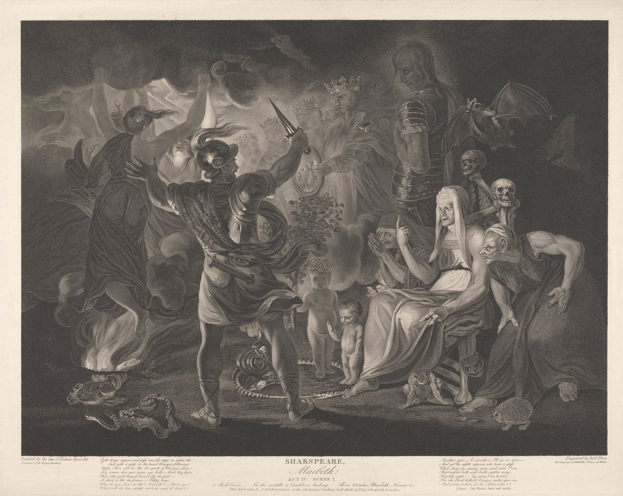 Shakespeare, Macbeth Acte IV, Scène I - Robert Thew