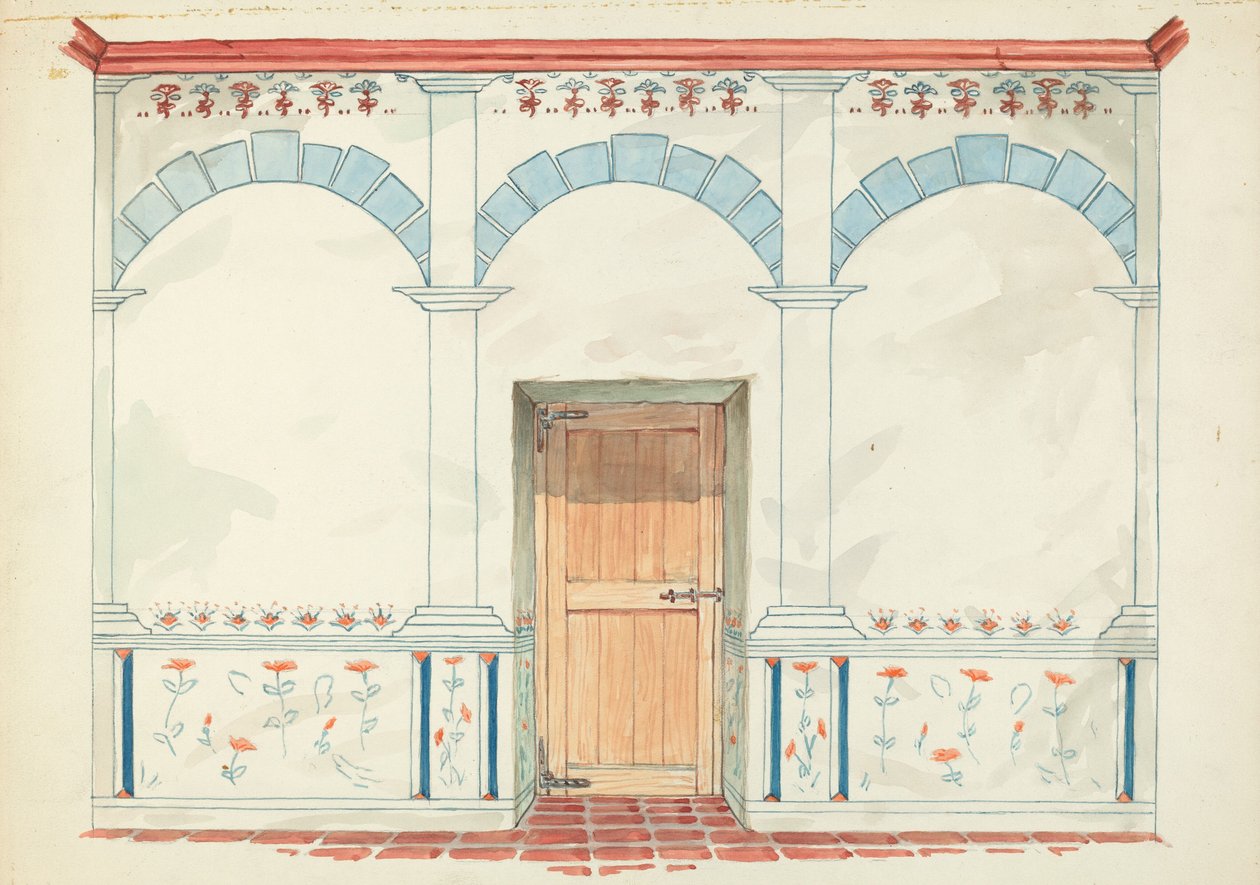 Dessin de Restauration - Robert W.R. Taylor