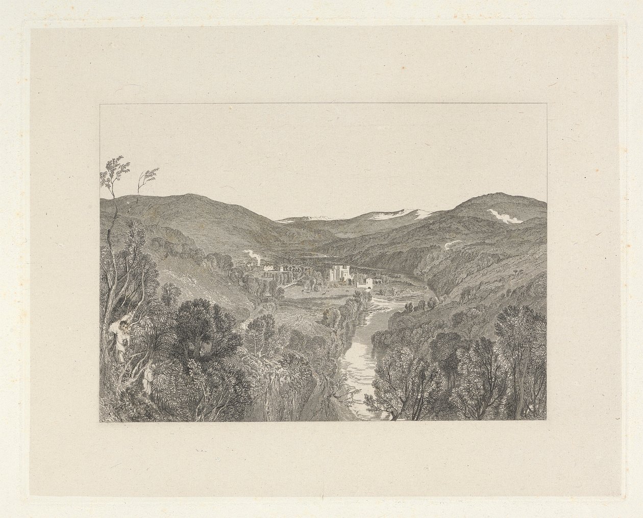 Abbaye de Buckfastleigh, Devonshire - Robert Wallis