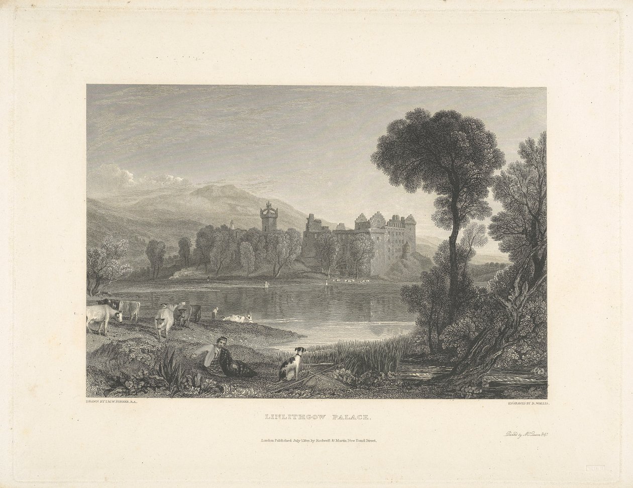 Palais de Linlithgow - Robert Wallis