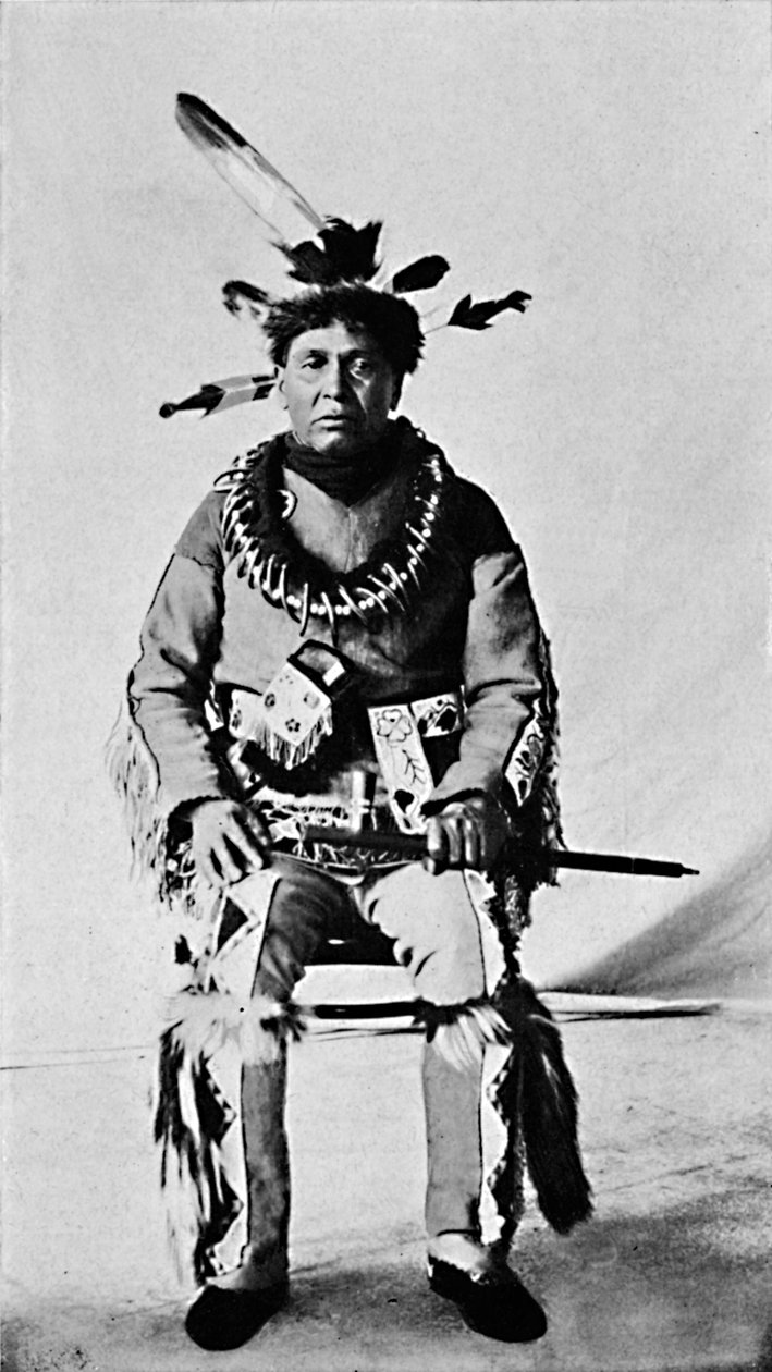 Un Algonquin en tenue complète, 1912 - Robert Wilson Shufeldt