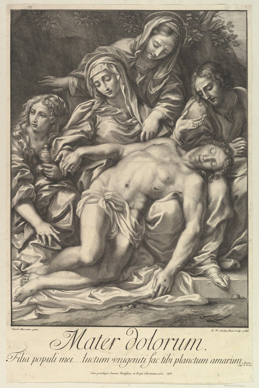Mater Dolorum, 1701 - Robert van Audenaerde