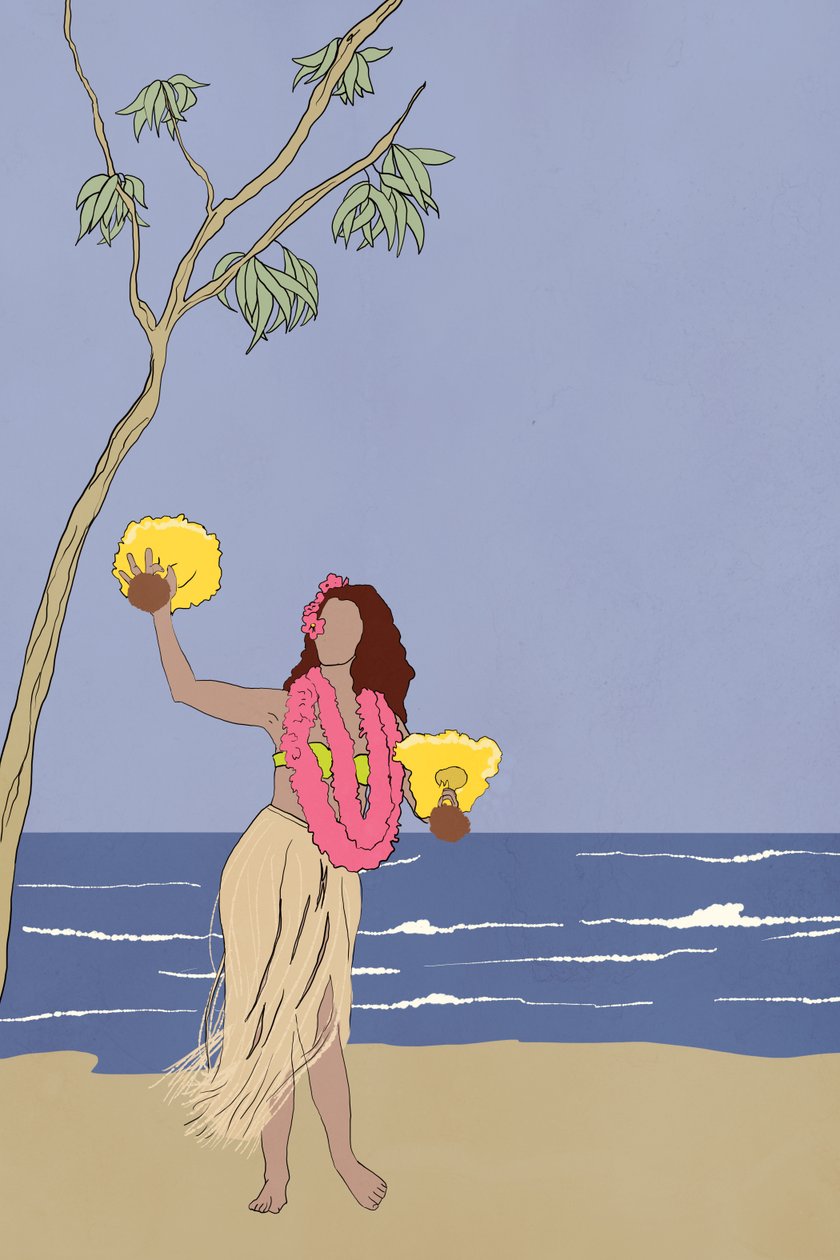 Fille hula - Roberta Murray