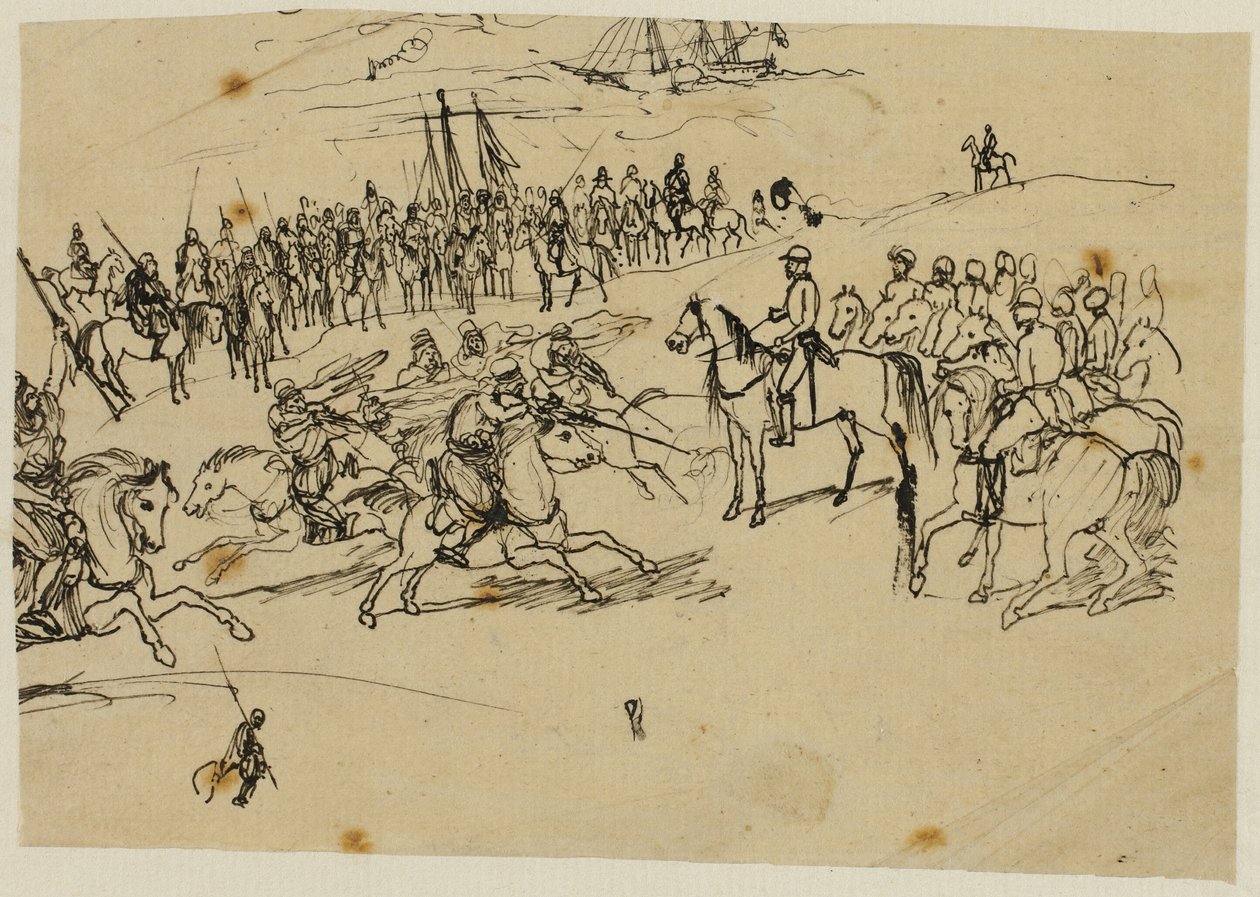 Fantaisie arabe - Rodolphe Bresdin
