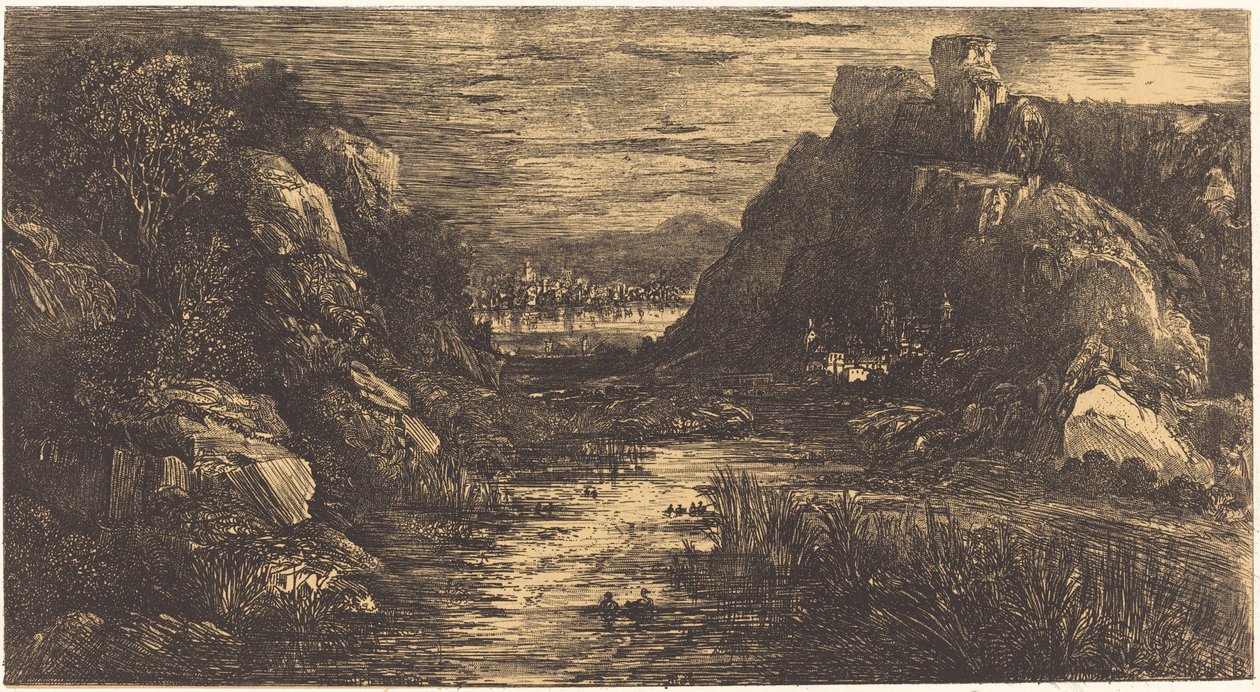 Cité lointaine - Rodolphe Bresdin