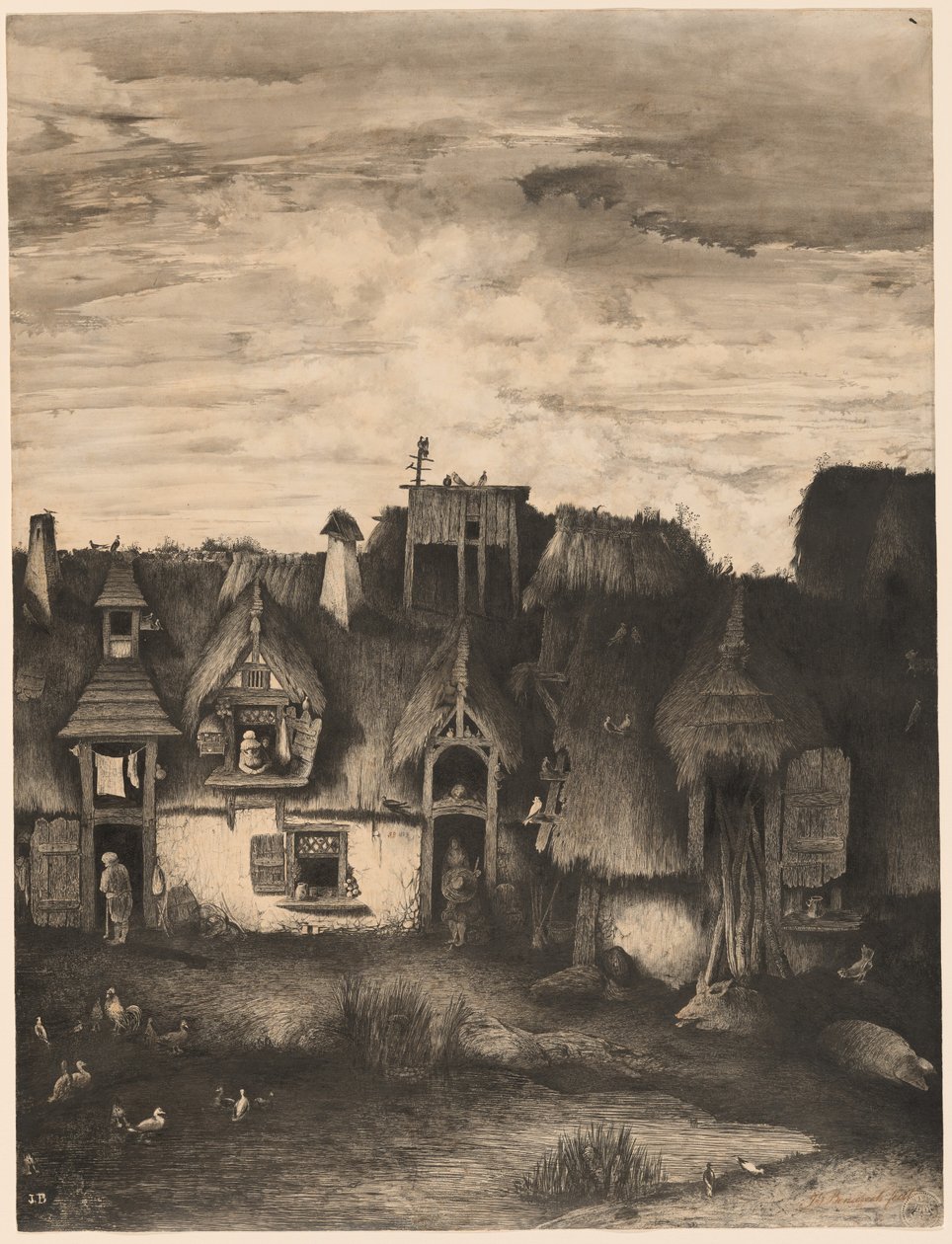 Ferme fantastique - Rodolphe Bresdin