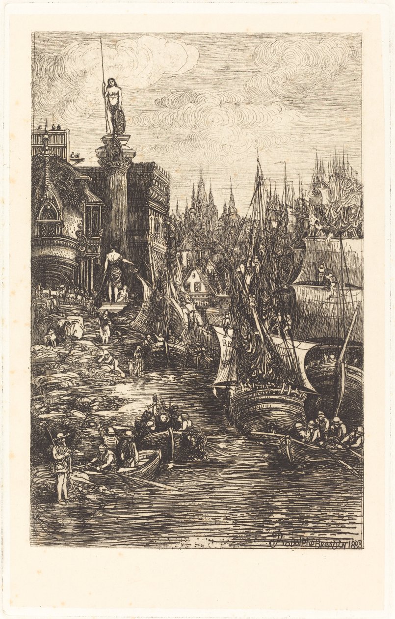 Mon rêve - Rodolphe Bresdin