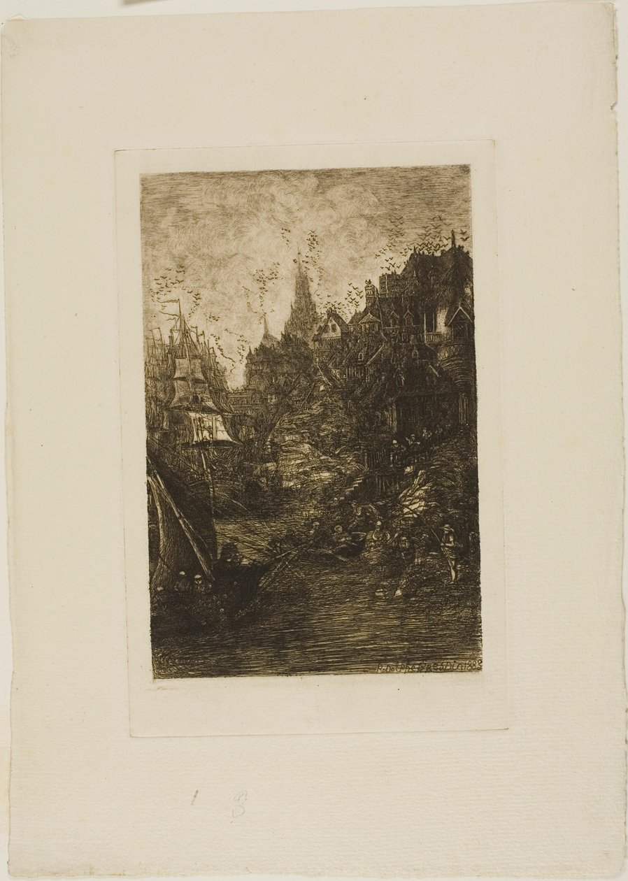 Mon rêve - Rodolphe Bresdin