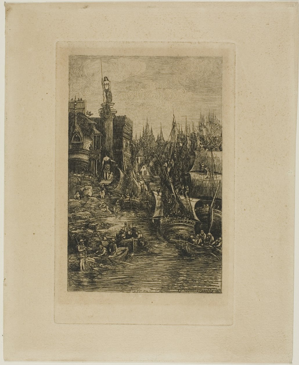 Mon rêve - Rodolphe Bresdin