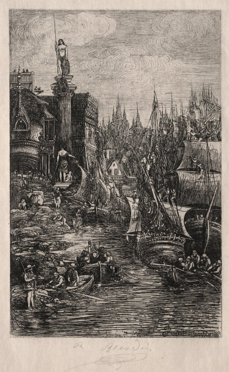 Mon rêve - Rodolphe Bresdin