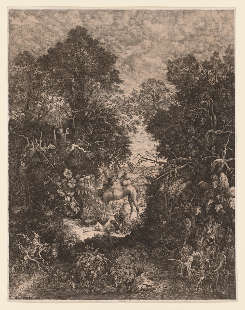 Le Bon Samaritain - Rodolphe Bresdin