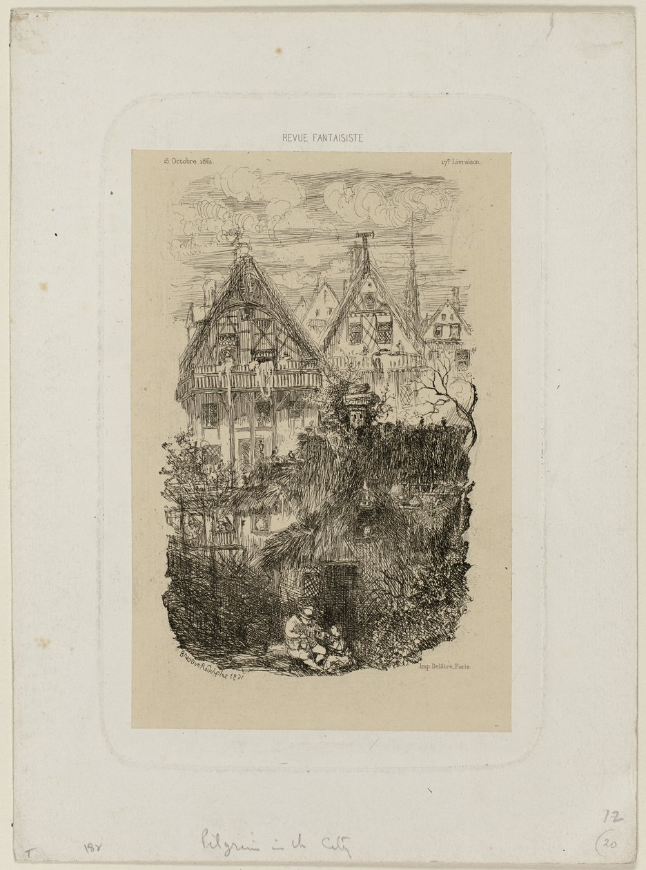 Le Quartier, de Revue Fantaisiste - Rodolphe Bresdin