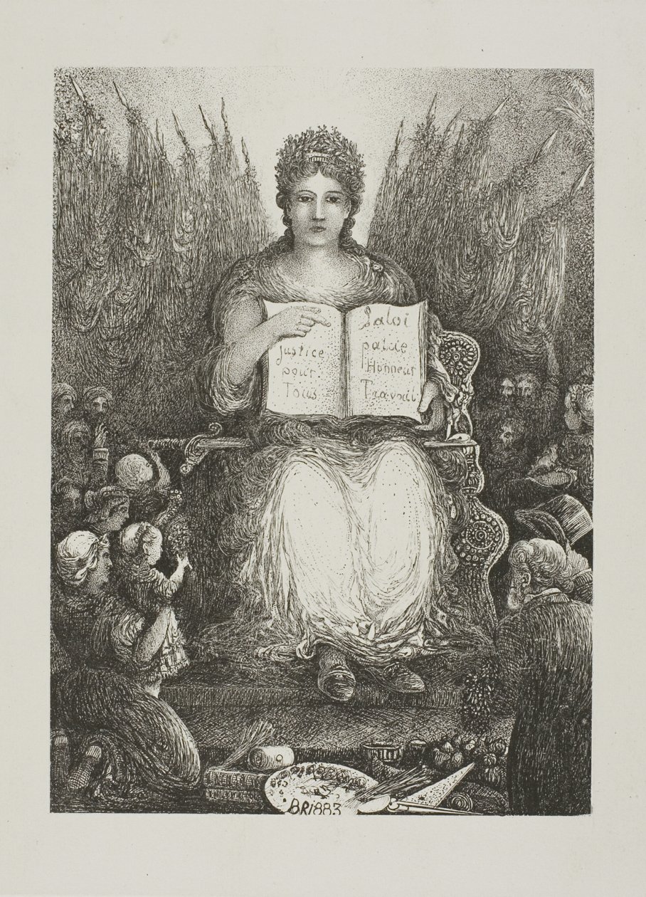La République - Rodolphe Bresdin