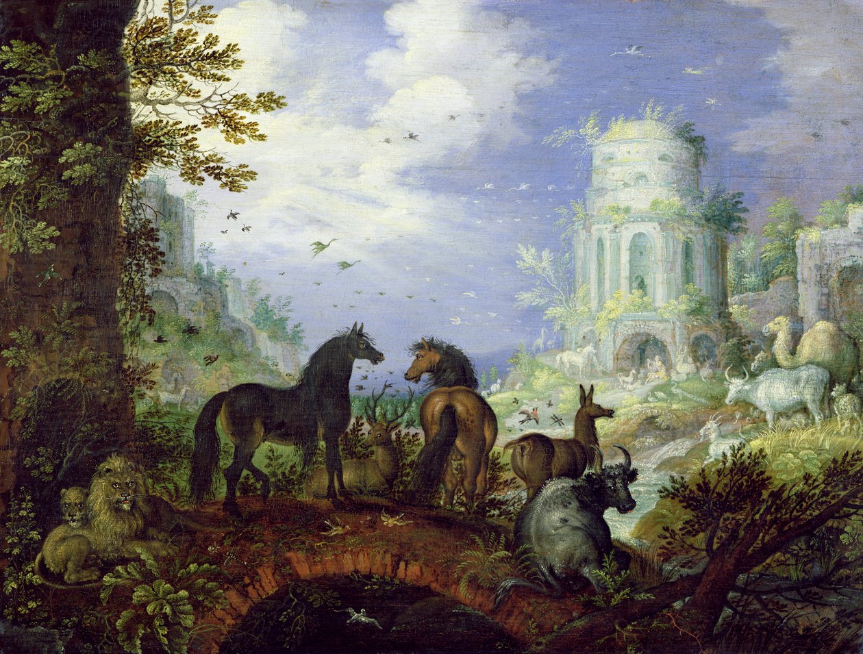 Orphée charmant les animaux, 1626 - Roelandt Jacobsz. Savery