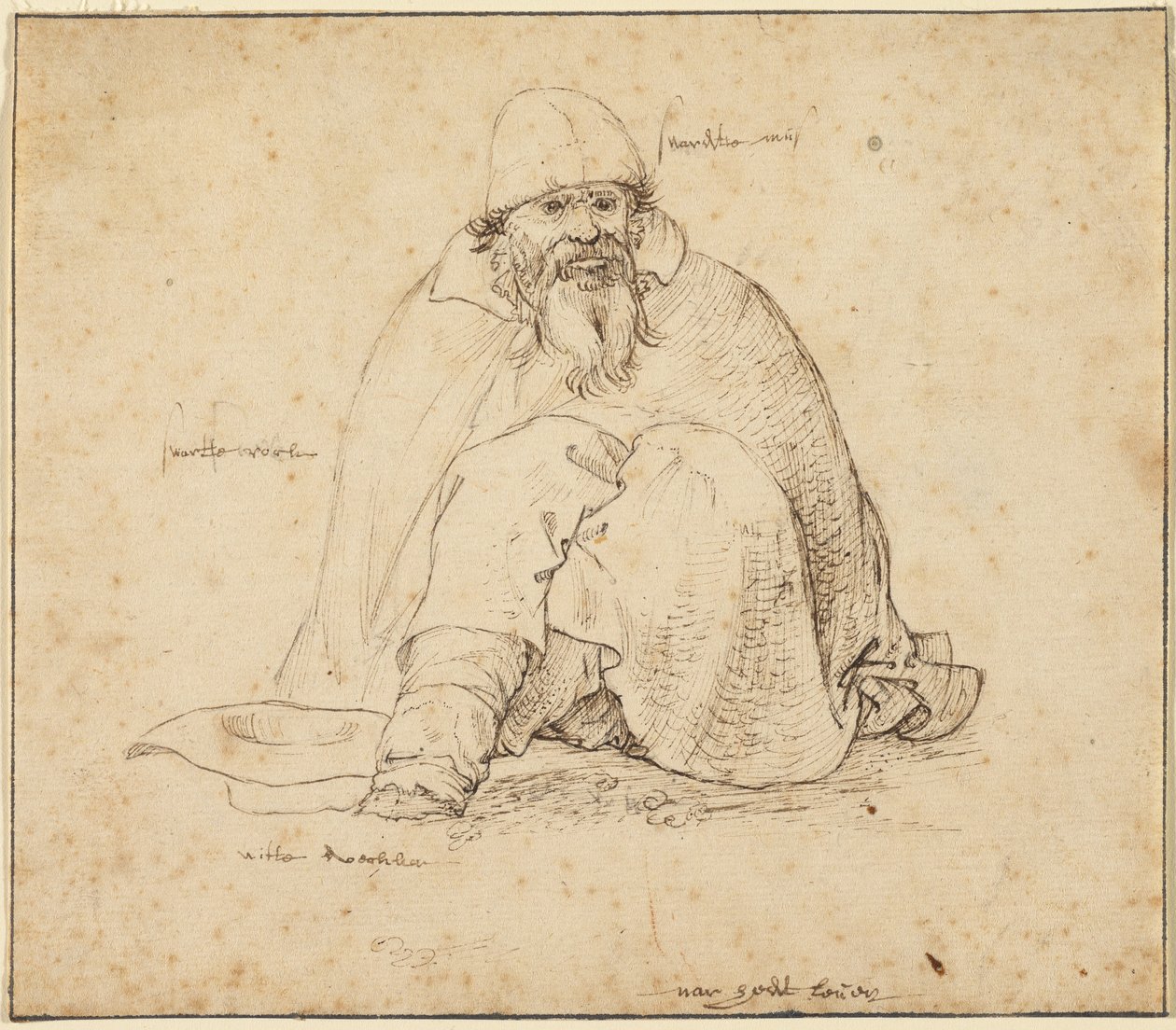 Homme assis - Roelandt Savery