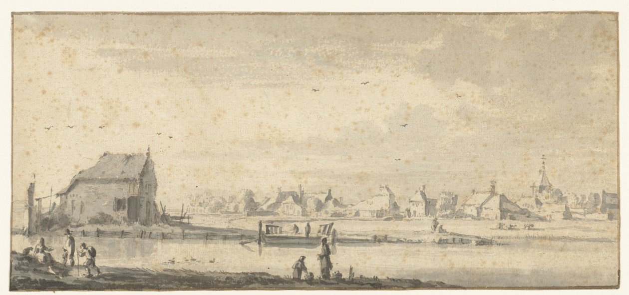 Vue de Sloterdijk, près d