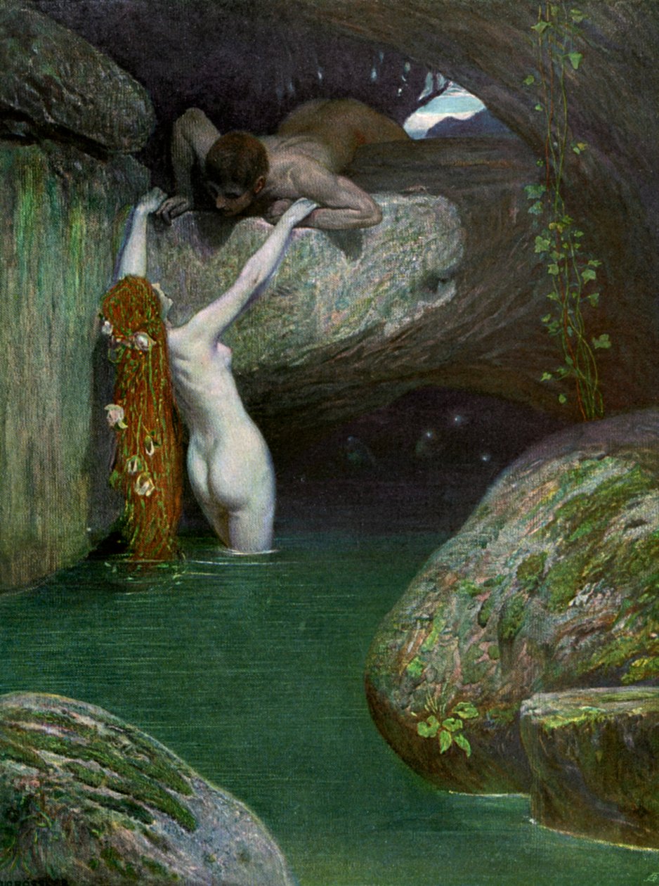 Dans la grotte, 1902-1903 - Roessler