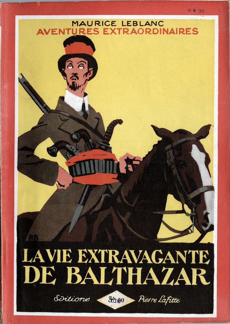 Couverture de "La vie extravagante de Balthazar". - Roger Broders