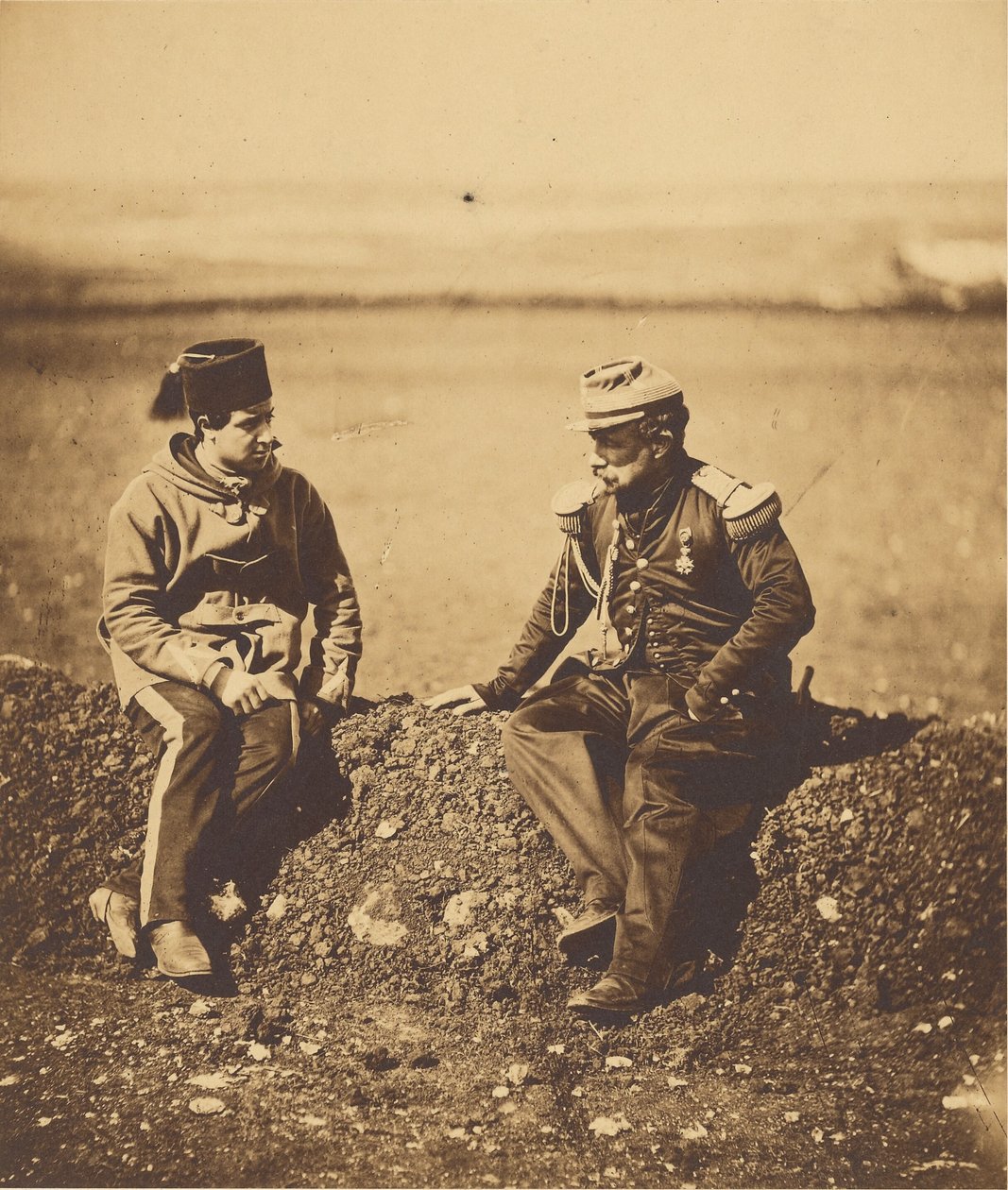 Général Cisse et officier d