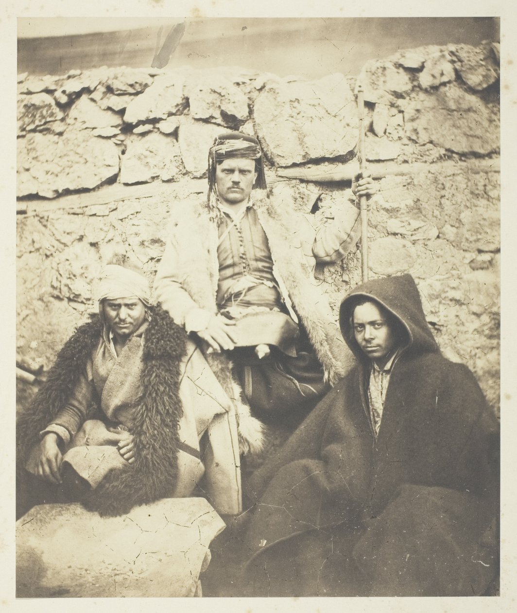 Groupe des chefs croates - Roger Fenton
