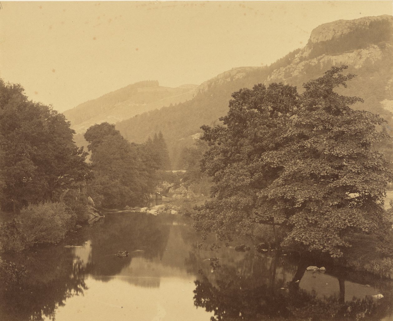 [Paysage avec rivière] - Roger Fenton