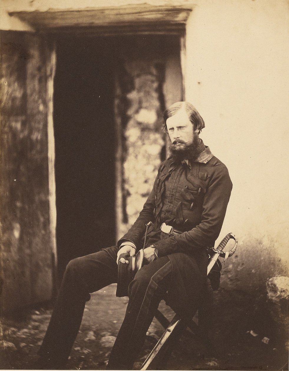 Lieutenant-colonel Prince Edward de Saxe Weimar. - Roger Fenton
