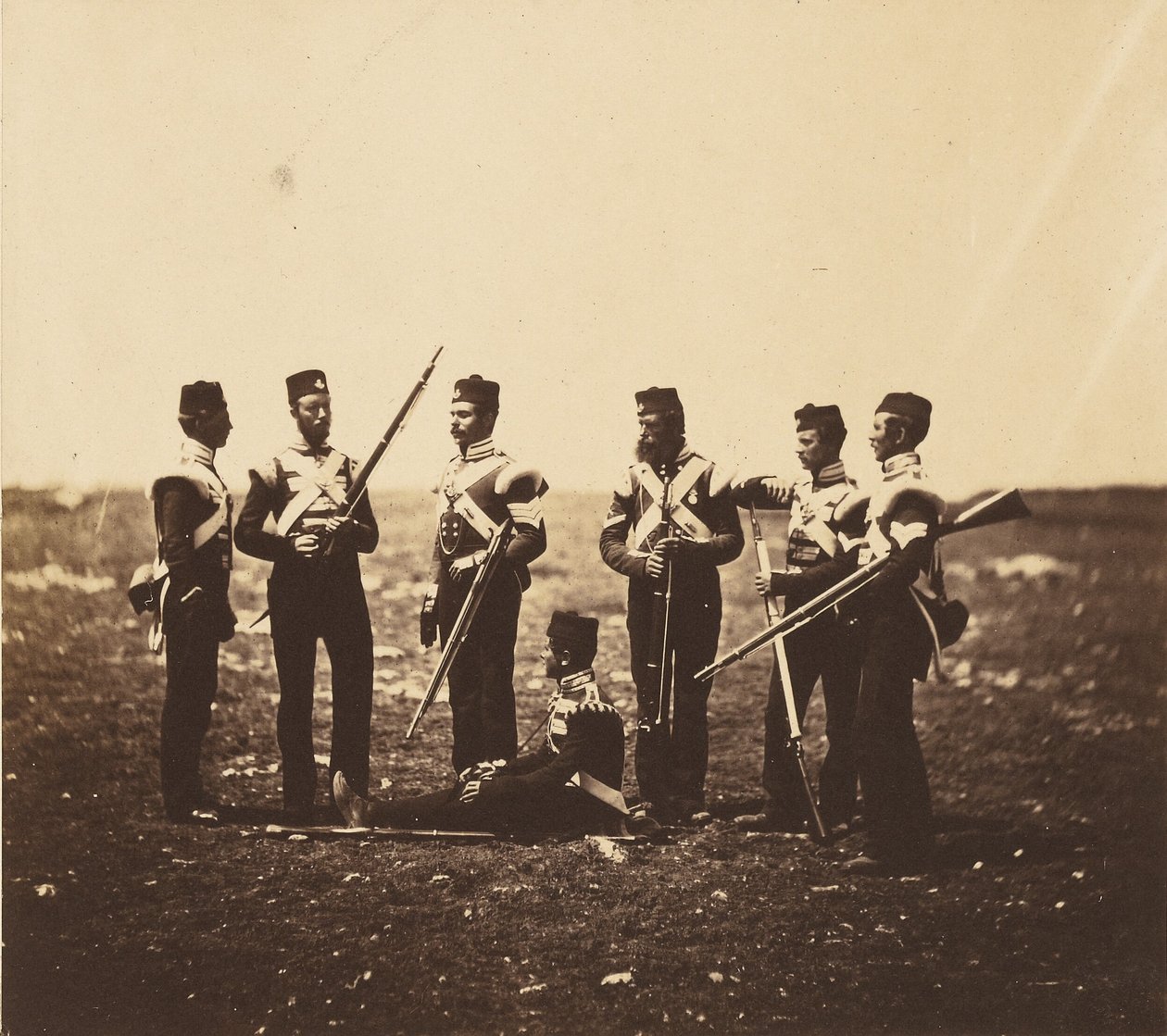 Les hommes du 68e régiment - Roger Fenton