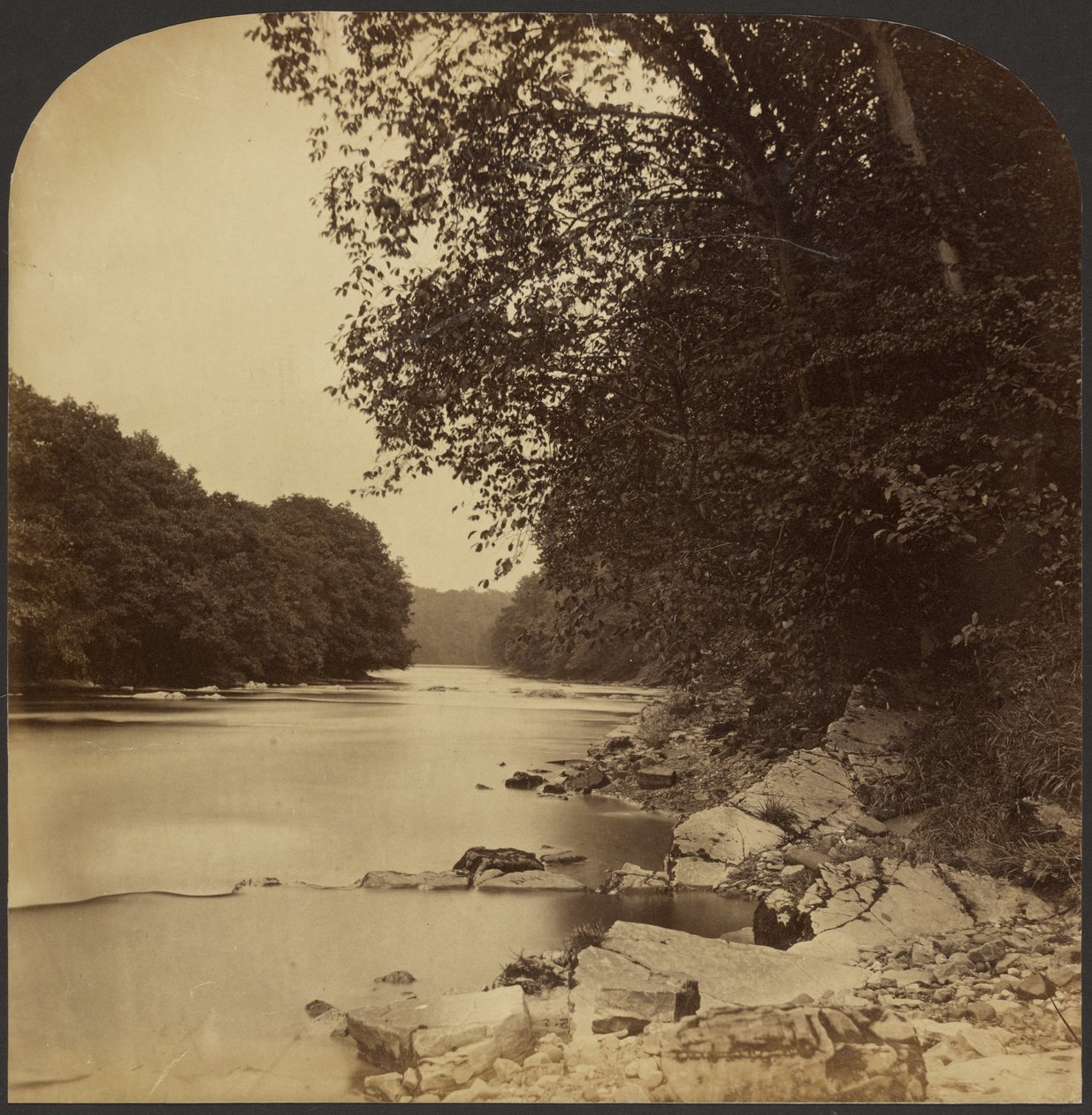 [Paysage fluvial] - Roger Fenton