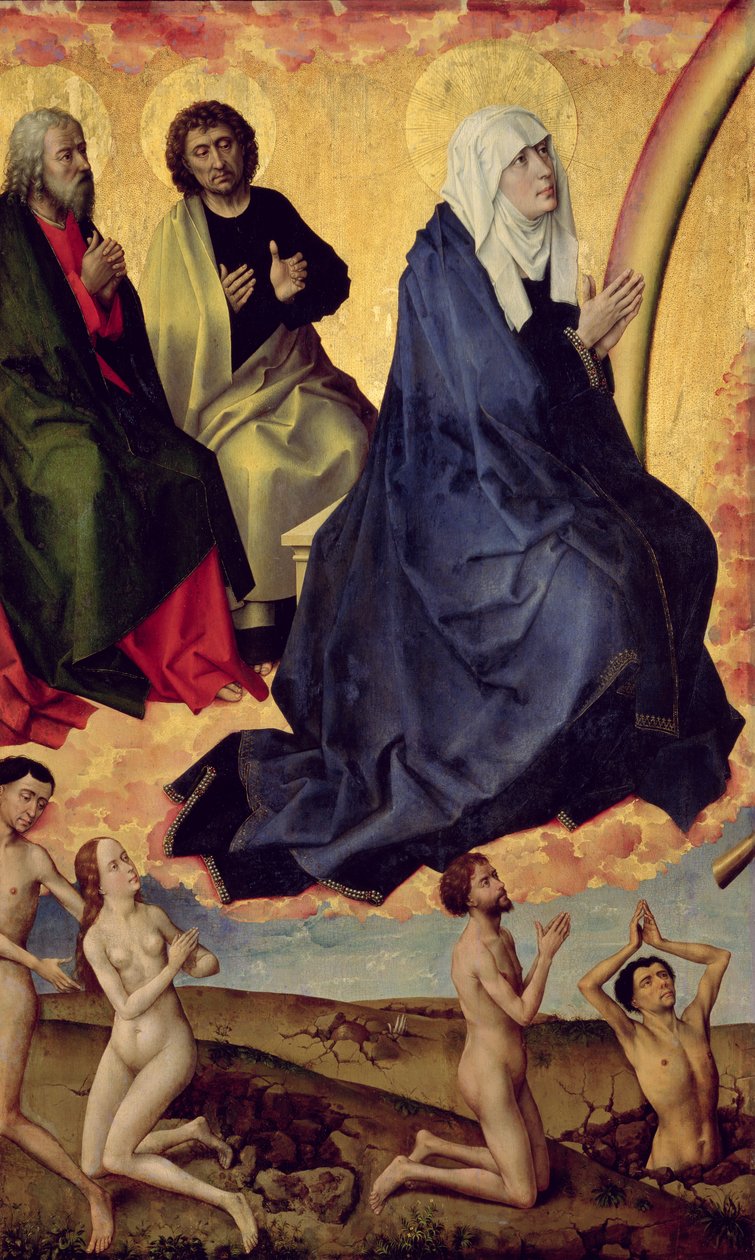 La Vierge intercédant pour l