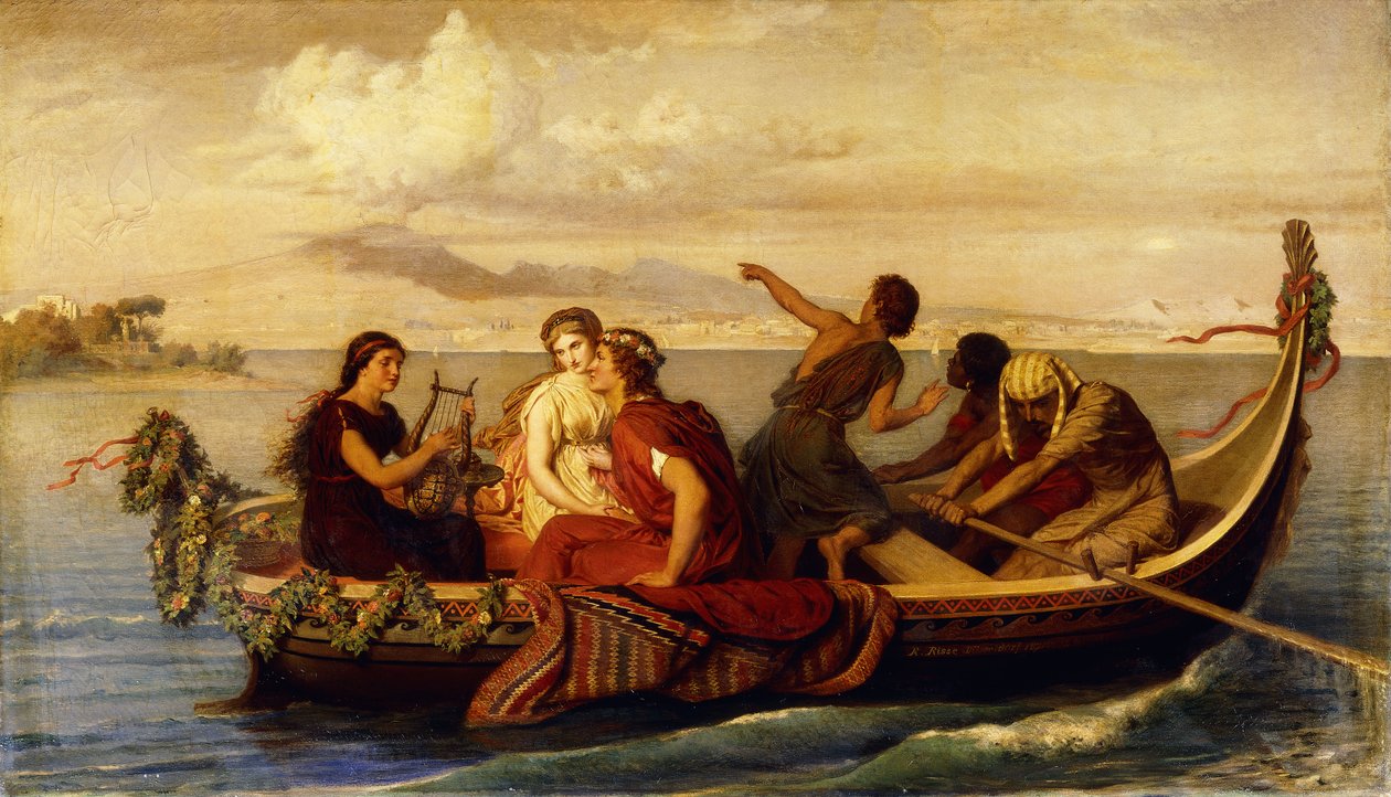 Évasion de Pompéi, 1871 - Roland Risse