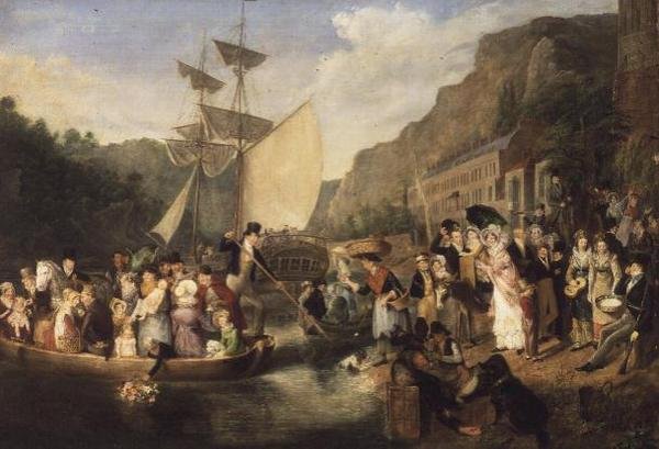 Embarquement du bac - Rolinda Sharples