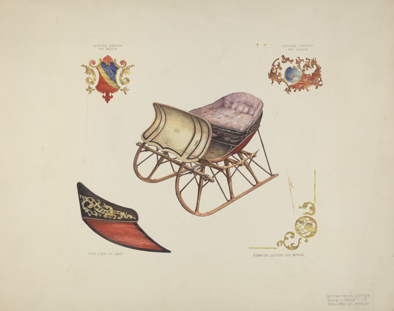 Cutter à col de cygne - Rolland Ayres