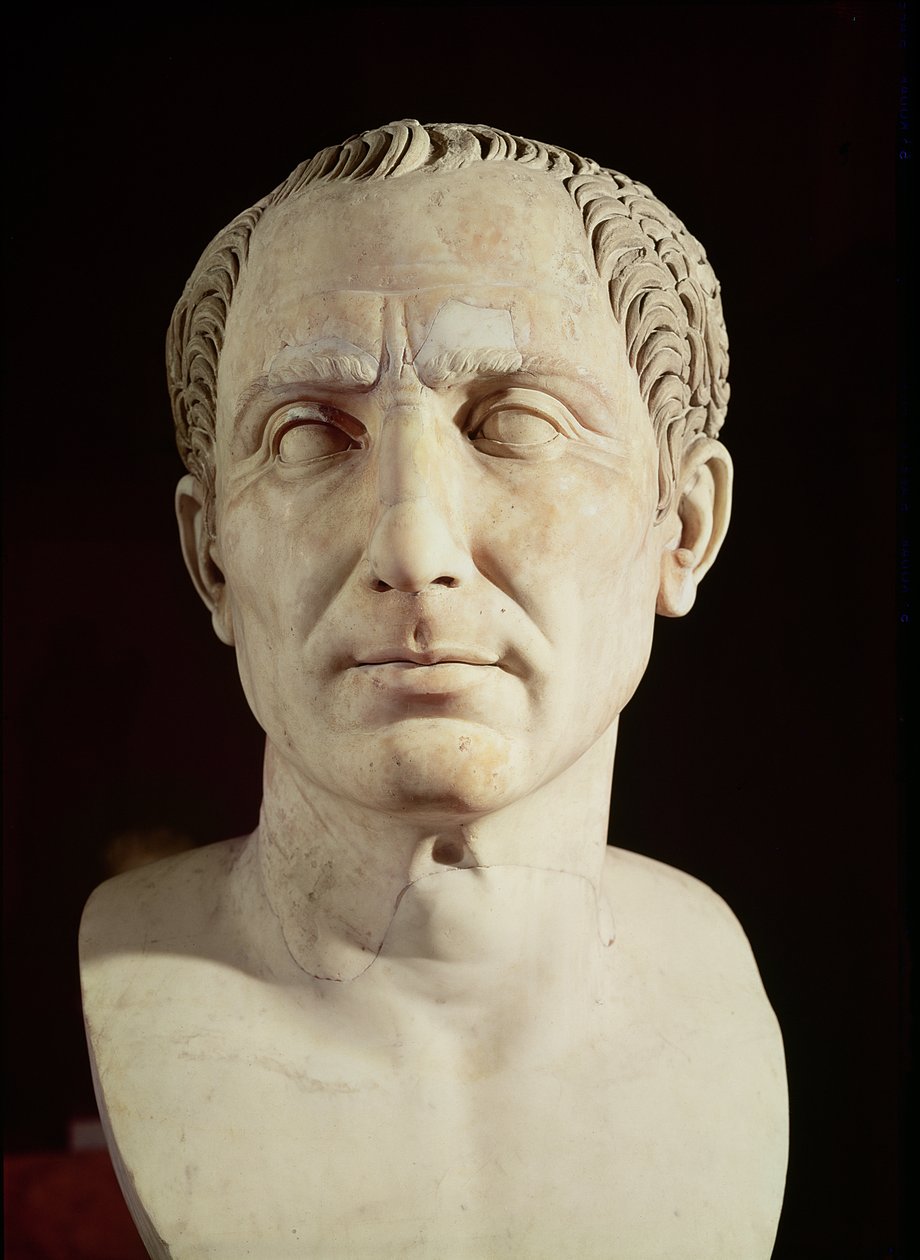 Buste de Jules César (100-44 av. J.-C.) - Roman
