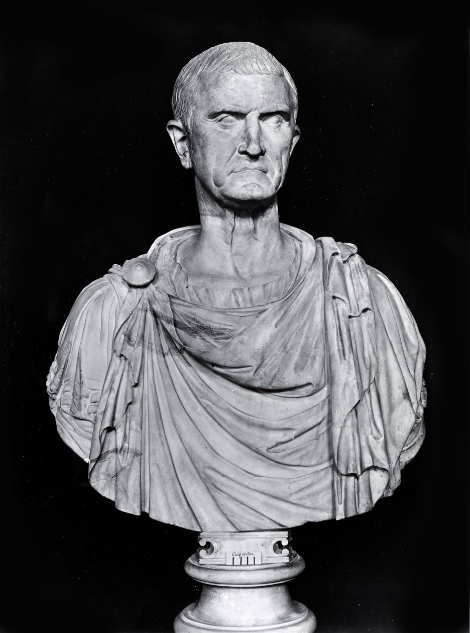 Buste de Marcus Licinius Crassus (c.115-53 av. J.-C.) - Roman