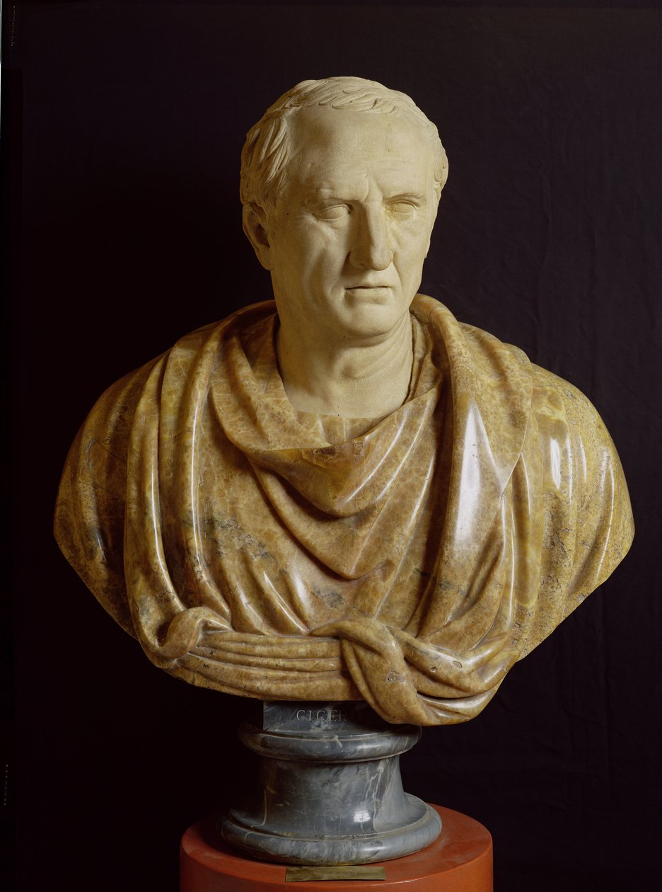 Buste de Marcus Tullius Cicero (106-43 av. J.-C.) - Roman