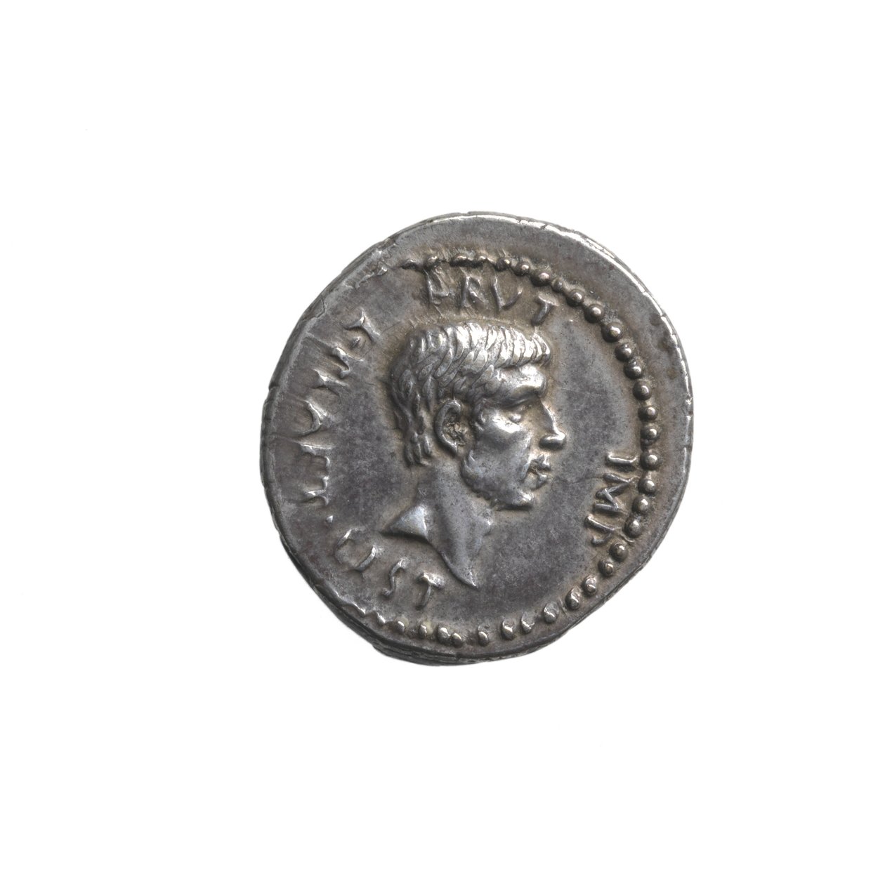 Denier représentant la tête de Brutus - Roman