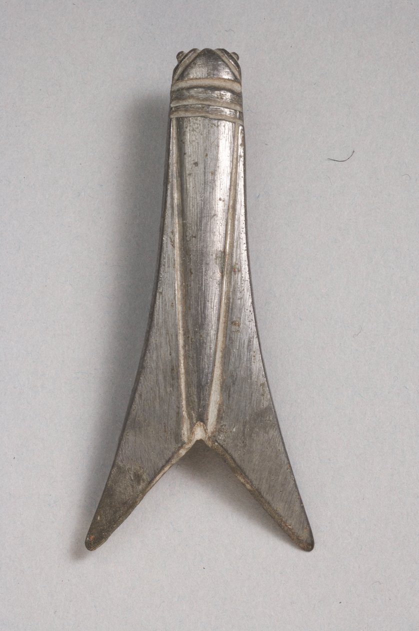 Fibule de cigale (bronze étamé) - Roman