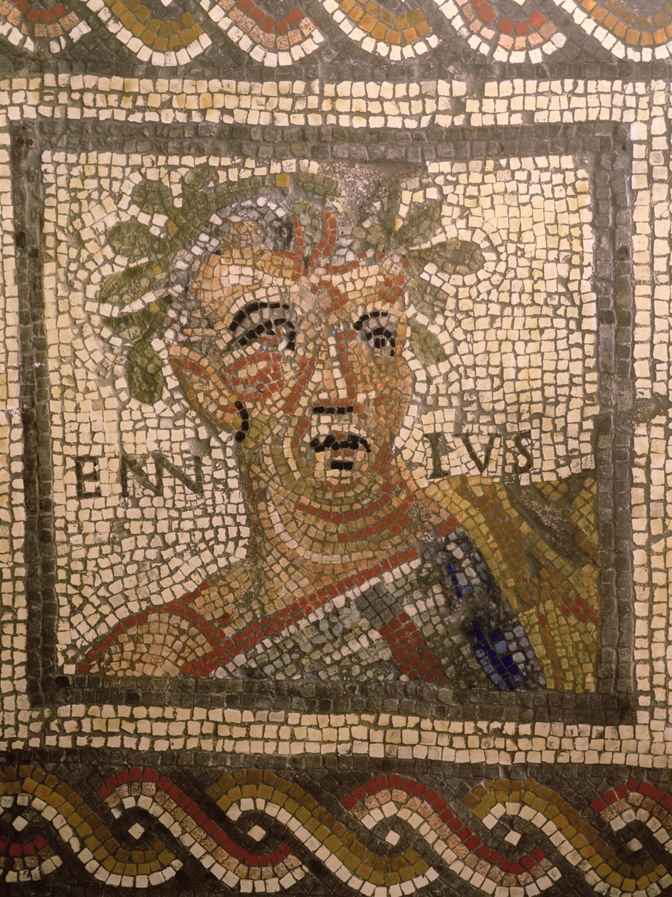 Portrait de Quintus Ennius (239-169 av. J.-C.) - Roman