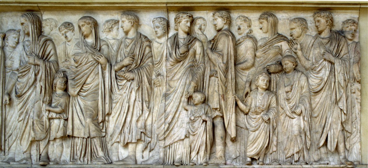 Procession, mur sud de l
