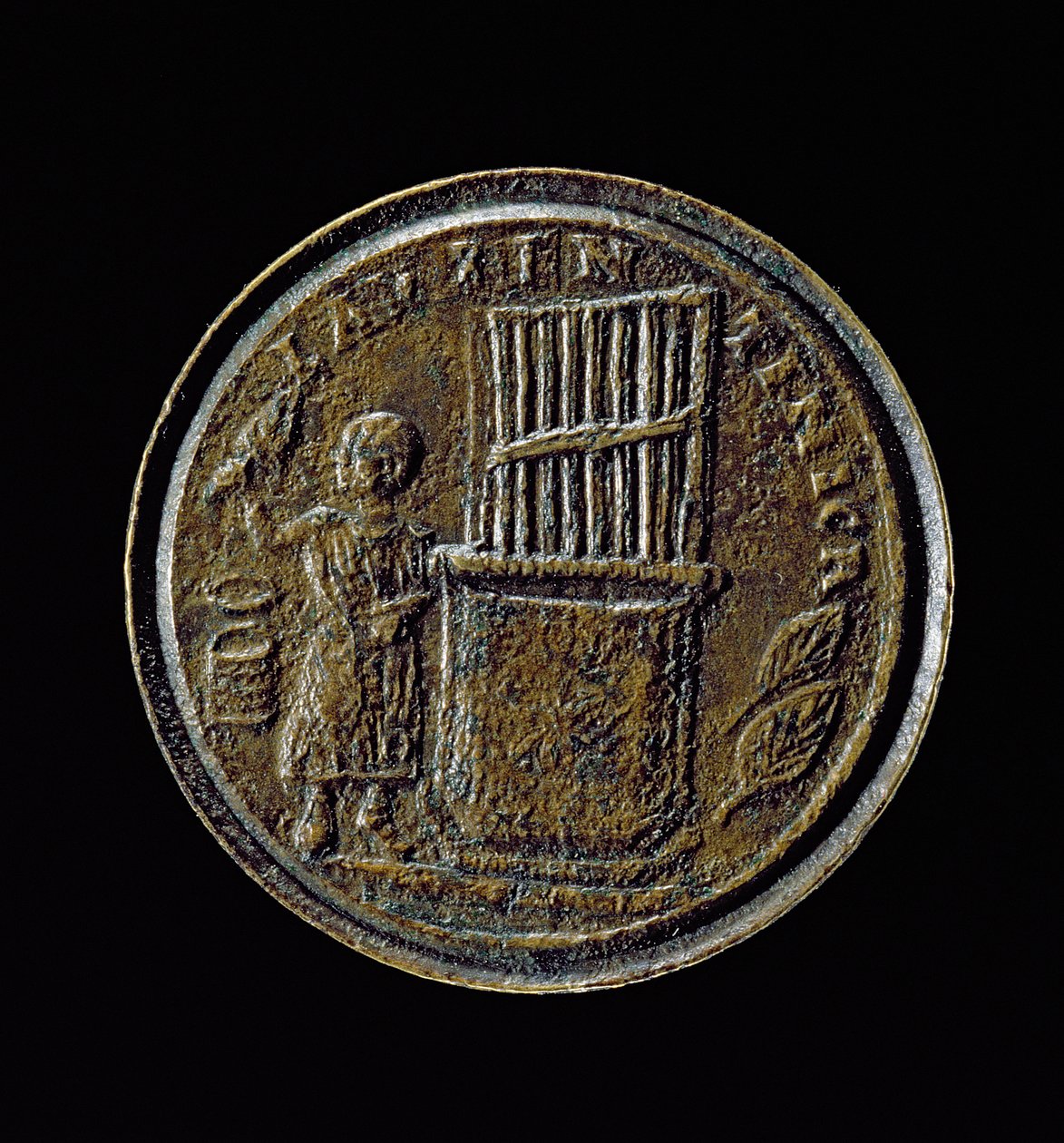 Pièce romaine représentant un orgue - Roman