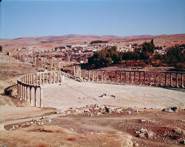 Vue du forum (Agora) - Roman