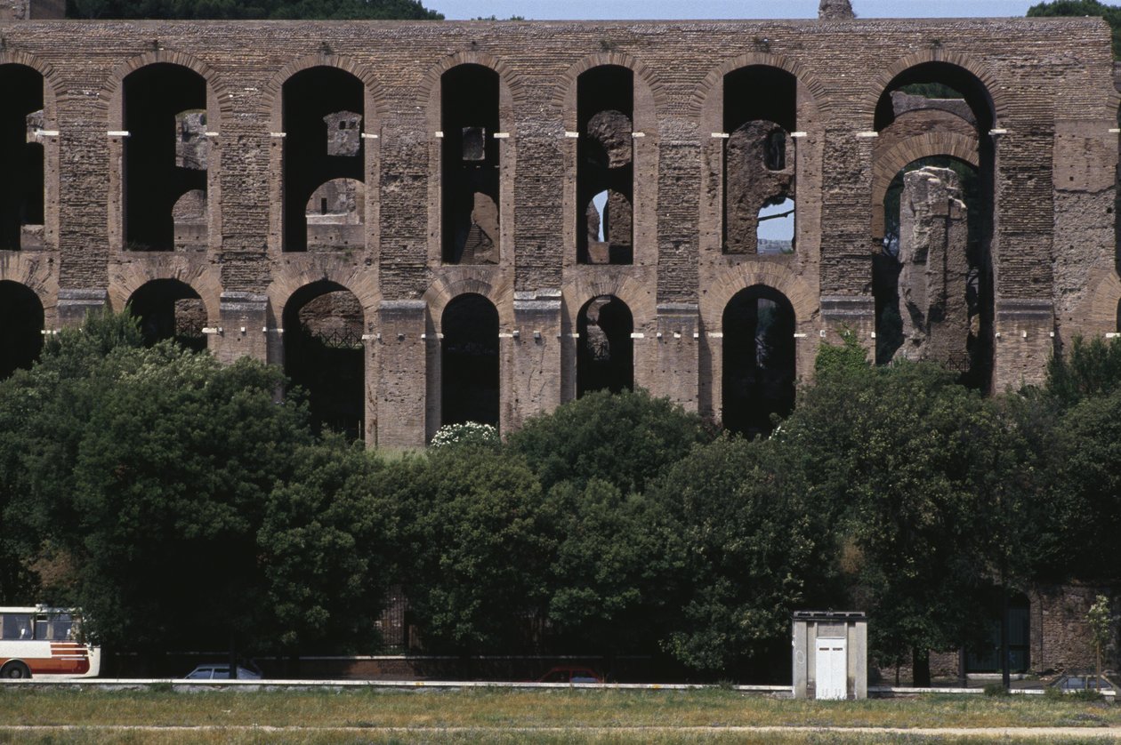Vue du Palatin depuis le Circus Maximus - Roman