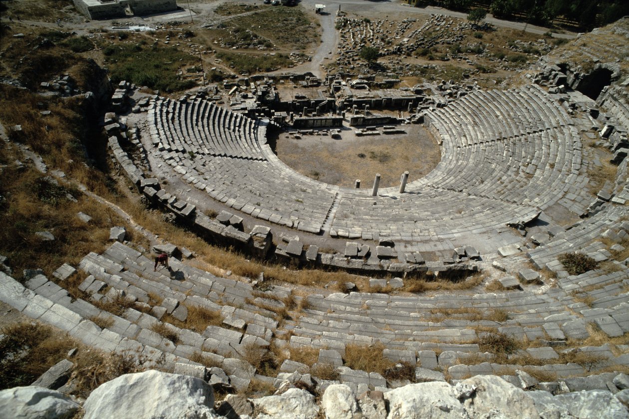 Vue du théâtre, 1er-2ème siècles après J.-C. - Roman