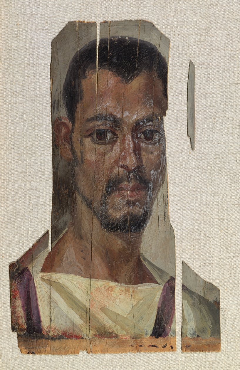 Portrait de Fayoum - Roman Period Egyptian