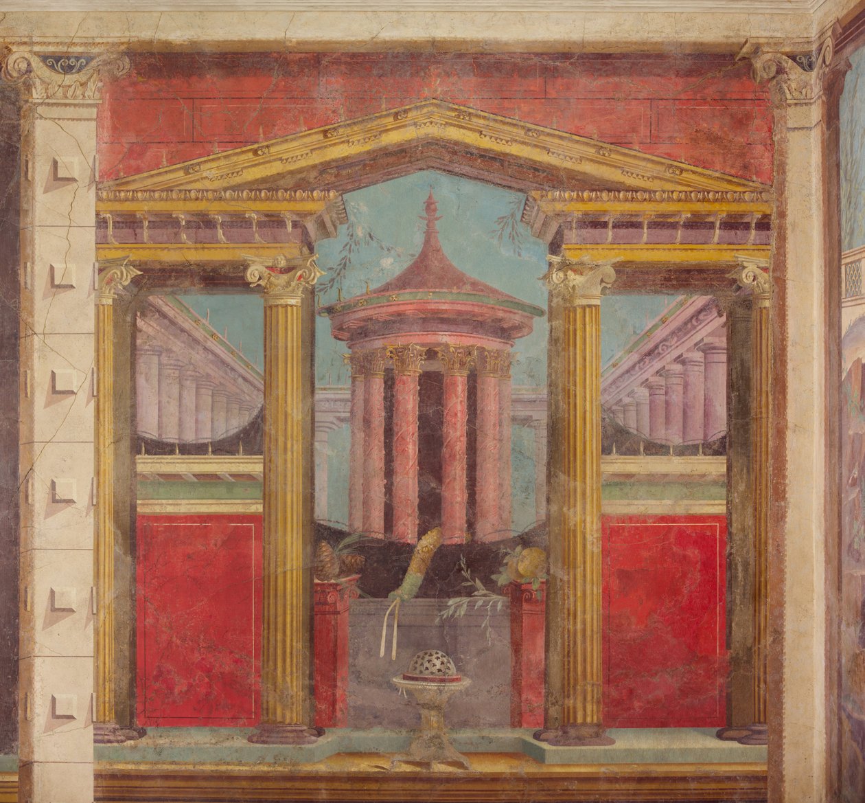 Peinture murale du cubiculum d